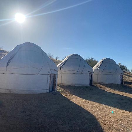 Hotel Authentic Uzbek Yurt Camp Eco-Friendly à Nurota Extérieur photo