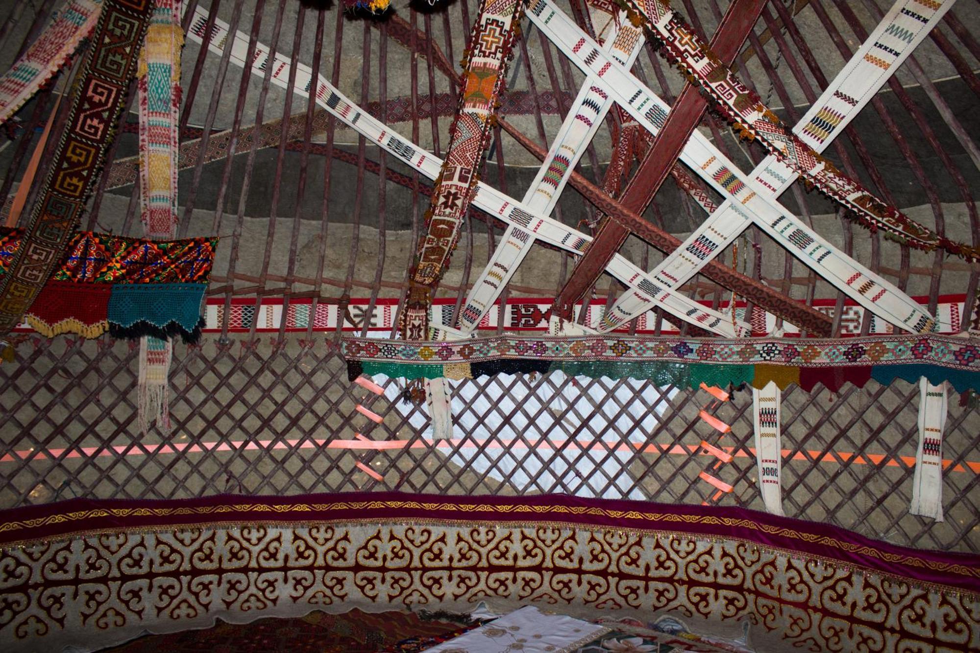 Hotel Authentic Uzbek Yurt Camp Eco-Friendly à Nurota Extérieur photo