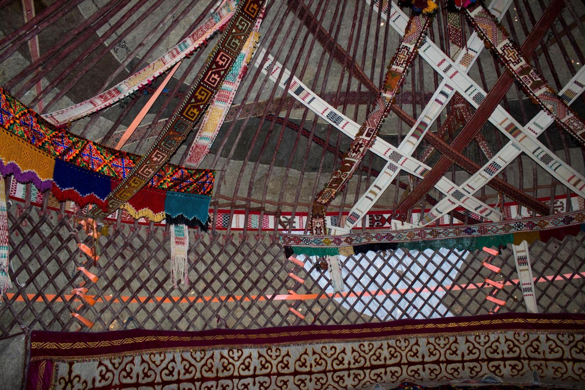 Hotel Authentic Uzbek Yurt Camp Eco-Friendly à Nurota Extérieur photo